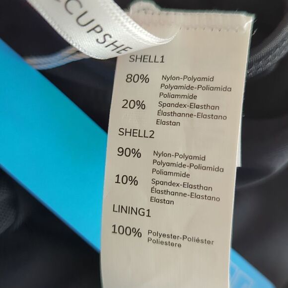 Cupshe women's black mesh swimsuit size small nwt - Picture 4 of 6